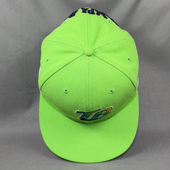 Tampa Bay Devil Rays MLB Snapback Cap Hat New Era 9fifty Green Cooperstown Mens - Picture 7 of 15